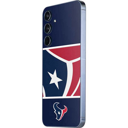 NFL Houston Texans Zone Block Galaxy A35 5G Skin